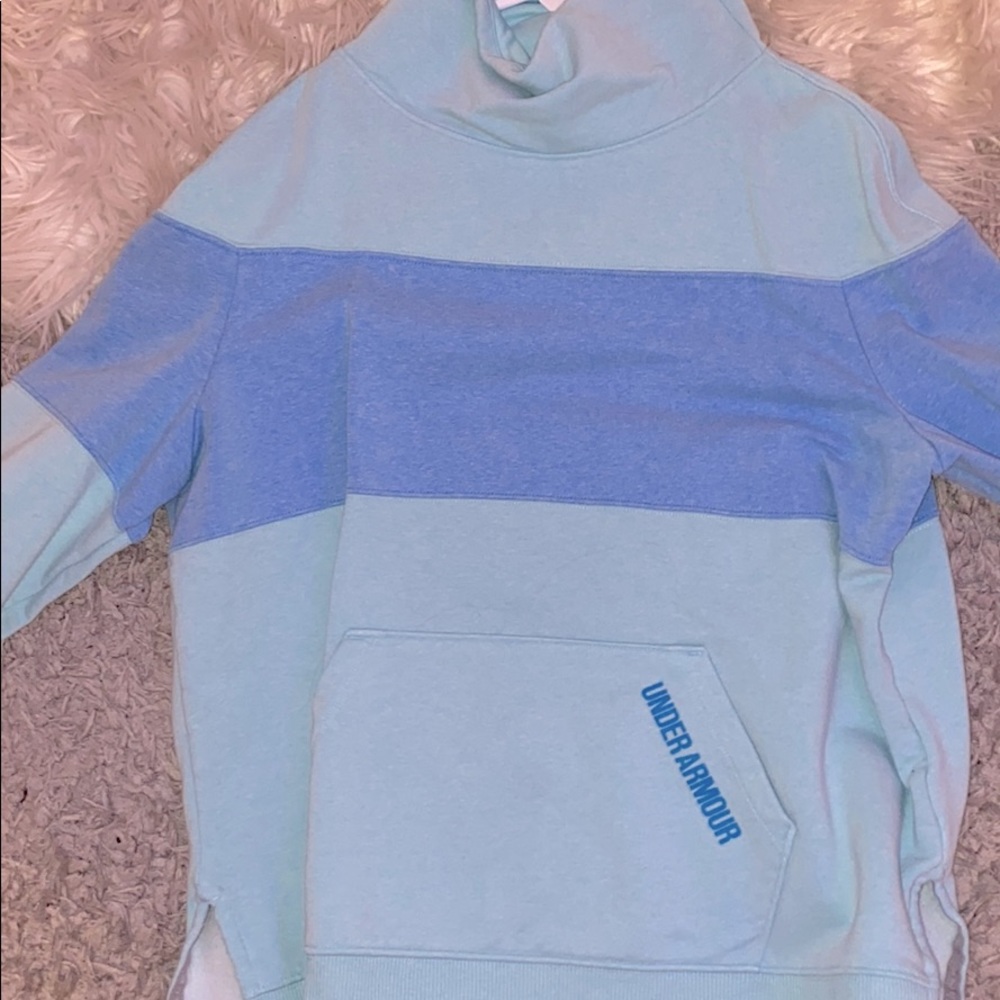 Blue under armour sweatshirt!